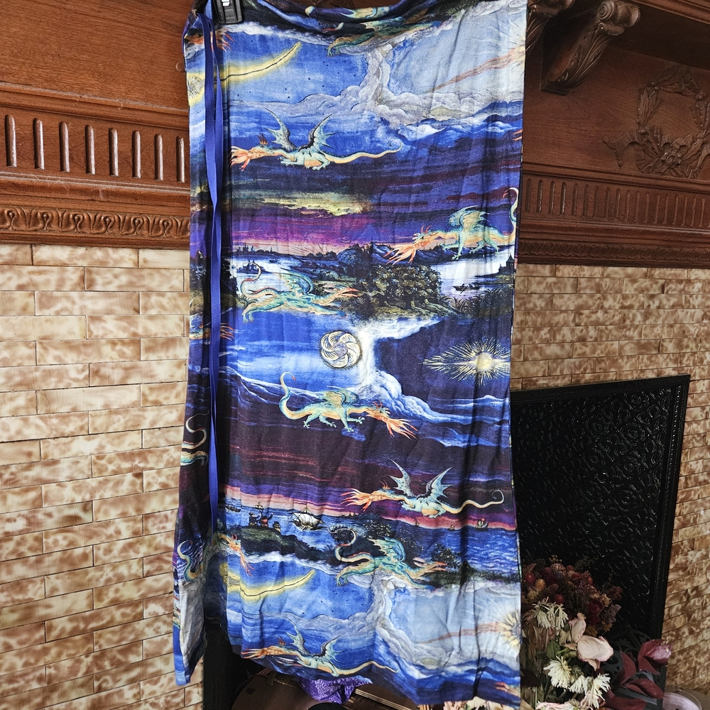 Samantha Pleet Dragon Print Belladonna Skirt